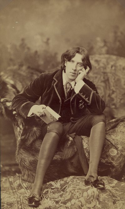 Oscar Wilde, 1882 von Napoleon Sarony